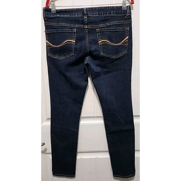 Authentic Heritage SO Jeans Juniors Size 13 Regular Skinny Straight Denim Blue - Picture 2 of 8